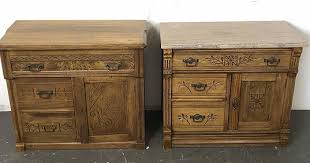 Eastlake Walnut Sheet Music Cabinet, 38 1/2"h.