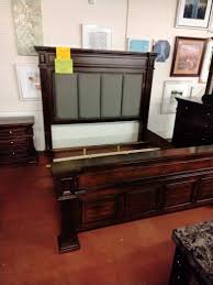 King Size Cosmo Bed Dresser Mirror Nightstand Normally $8,900