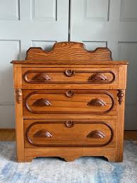 Antique Eastlake Walnut Dresser / Petite Commode / Carved Fruit Handles / 1800s / FREE Shipping - Etsy