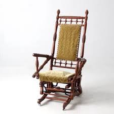 1890s Antique Victorian Eastlake Carved Oak Rocking Chair - Etsy