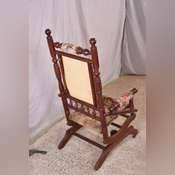 Eastlake style platform rocker; 13024-611 - R.H. Lee & Co. Auctioneers