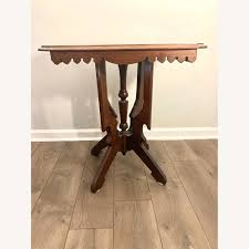 Victorian Eastlake Carved Parlor Table - AptDeco