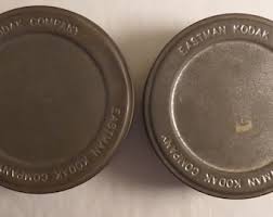 2 Vintage Eastman Kodak Company Film Roll Canisters - 2 ...