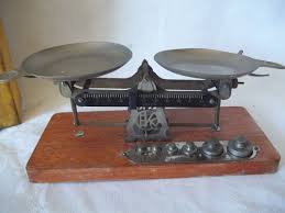Vintage Eastman Kodak Studio Balance Scale with Weights ...