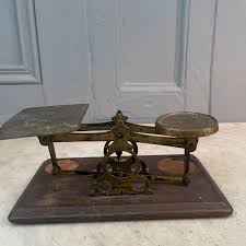 Antique Brass Postal Scales - Etsy
