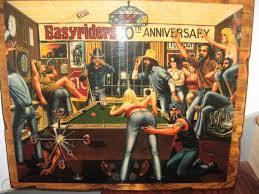 VTG EASYRIDER 10th ANNIVERSARY HARLEY MOTORCYCLE CLOCK NIB RARE STURGIS | #1827650753