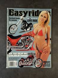 Vintage Easyriders Magazine April 2002 with Centerfold #346