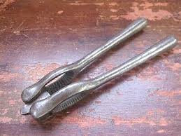 Antique Early Solid Wrought Steel Nutcracker 5" Long Neat ...