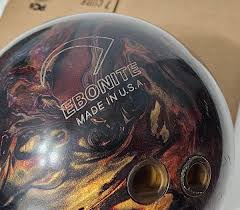 Ebonite NVS Bowling Ball 15lb Ebonite "NVS" 14lb 12oz ...