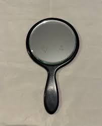 Antique Vintage Genuine Ebony Hand Vanity Mirror French ...