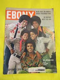 September 1970 Ebony Magazine With the JACKSON FIVE on Cover ...