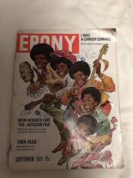 EBONY MAGAZINE SEPTEMBER 1970 & 1971 JACKSON 5 VINTAGE ...
