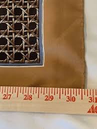 Fiorelinni Women's Silk Scarf Vtg. Brown Luxurious Versatile Logo 31.5" Square | eBay