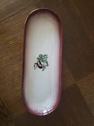 BROCK California Pottery CHANTICLEER Vintage Celery Serving ...