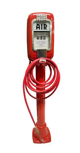 Red Eco Air Meter Model 98 at 1stDibs | antique air meter for sale, air meter vintage, eco air meter for sale