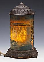 Sold at Auction: Niagara Falls Motion Lamp