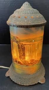 Niagara falls lamp top vintage