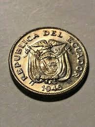 1946 Ecuador 5 Cents Gem BU #1559 | eBay