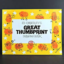 Vintage Ed Emberley's Great Thumbprint Drawing Book | 1994 ...