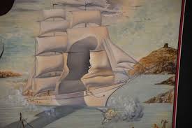 Framed giclée print "Untitled Sailboat" by Salvador Dali ...