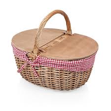 Picnic Time Red Country Basket, 17.5 in. at Tractor Supply Co