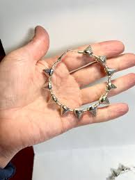 Spiked Hoop Earrings, Large Hoop Earrings, 2.5” Hoop ...