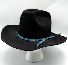 Dorfman Pacific 100% Wool Black Western Cowboy Hat Medium ...