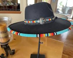 Santa Fe Serape Hatband - Etsy