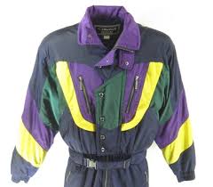 Vintage 80s One Piece Ski Suit Mens XL Ossi Skiwear Retro ...