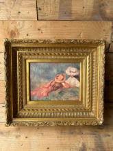 Sold at Auction: Framed Impressionist Painting With ...