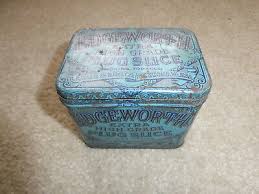 Vintage Empty Tin Edgewroth Plug Slice Tobacco Box ...