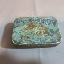 Pre 1940's Edgeworth Tobacco Tin Can Plug Slice (empty) - Etsy