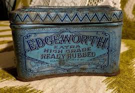 Vintage EdgeWorth Extra High Grade Ready-Rubbed Smoking Tobacco Tin | eBay