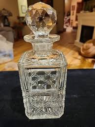 Edinburgh Scotland Numbered Cut Crystal Decanter Rare Heavy Leaded Crystal | eBay