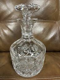 Vtg Edinburgh Crystal Star of Edinburgh 8 1/4" Decanter Bottle ...