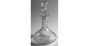 Thistle (Cut) Ships Decanter & Stopper by Edinburgh Crystal ...