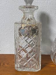 Vintage Sterling Silver Sherry Decanter Label: Victorian ...