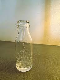 Vintage Thomas Edison Battery Oil Bottle: Clear Glass ...