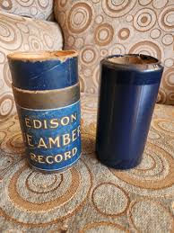 Thomas Edison Phonograph Cylinder Record - Etsy