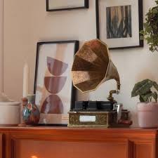 Dollhouse Gramophone Phonograph furniture 1:6 Scale Miniature Model furniture | eBay