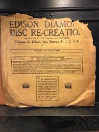 Edison Diamond Disc Phonograph Record #80432 “Stradella ...