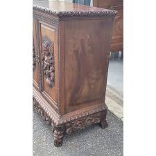 Antique 1920s Cherub Credenza | Chairish