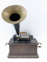 Sold at Auction: Early Edison Cylinder Phonograph