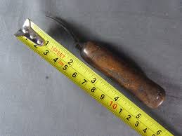 Bootmaker's Tool, Leather Curved Punch, Craft Tool, Leather ...