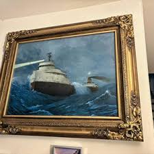 A Fateful Night the Edmund Fitzgerald Print on Canvas - Etsy