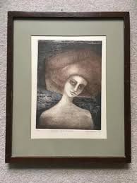 Eugenia Marcos Engraving Listed Mexican Artist Nice 1978 ...