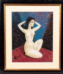 Sold at Auction: Naondo Nakamura, NAONDO NAKAMURA (1905-1981) Nu