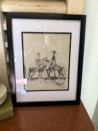 1936 Framed Horse Bookplate - Etsy