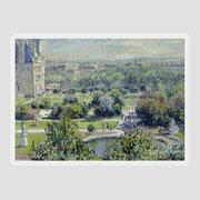 View of the Tuileries Gardens Painting by Claude Monet - Pixels Merch