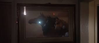 Vintage signed JOE SAMBATARO Wild Horses Framed/matted ...